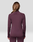Mountain Hardwear Up First Tech Fleece Quarter Zip Femme