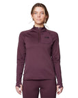 Mountain Hardwear Up First Tech Fleece Quarter Zip Femme