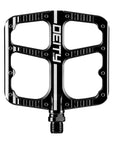 Deity, Flat Trak, Platform Pedals, Body: Aluminum, Spindle: Cr-Mo, 9/16'', Black, Pair