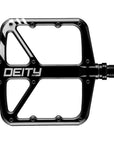 Deity, SuperVillain, Platform Pedals, Body: Aluminum, Spindle: Cr-Mo, 9/16'', Black, Pair