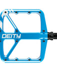 Deity, SuperVillain, Platform Pedals, Body: Aluminum, Spindle: Cr-Mo, 9/16'', Black, Pair