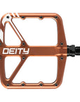 Deity, SuperVillain, Platform Pedals, Body: Aluminum, Spindle: Cr-Mo, 9/16'', Black, Pair