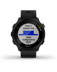 Garmin, Forerunner 55, Watch, Watch Color: Aqua, Wristband: Aqua - Silicone