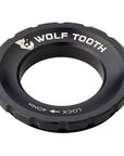 Wolf Tooth Centerlock Rotor Lockring Black