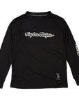 Troy Lee Designs Youth Skyline Ride Long Sleeve Tee Signature Black