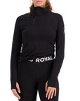 Mons Royale LS Olympus Merinon Half Zip Women