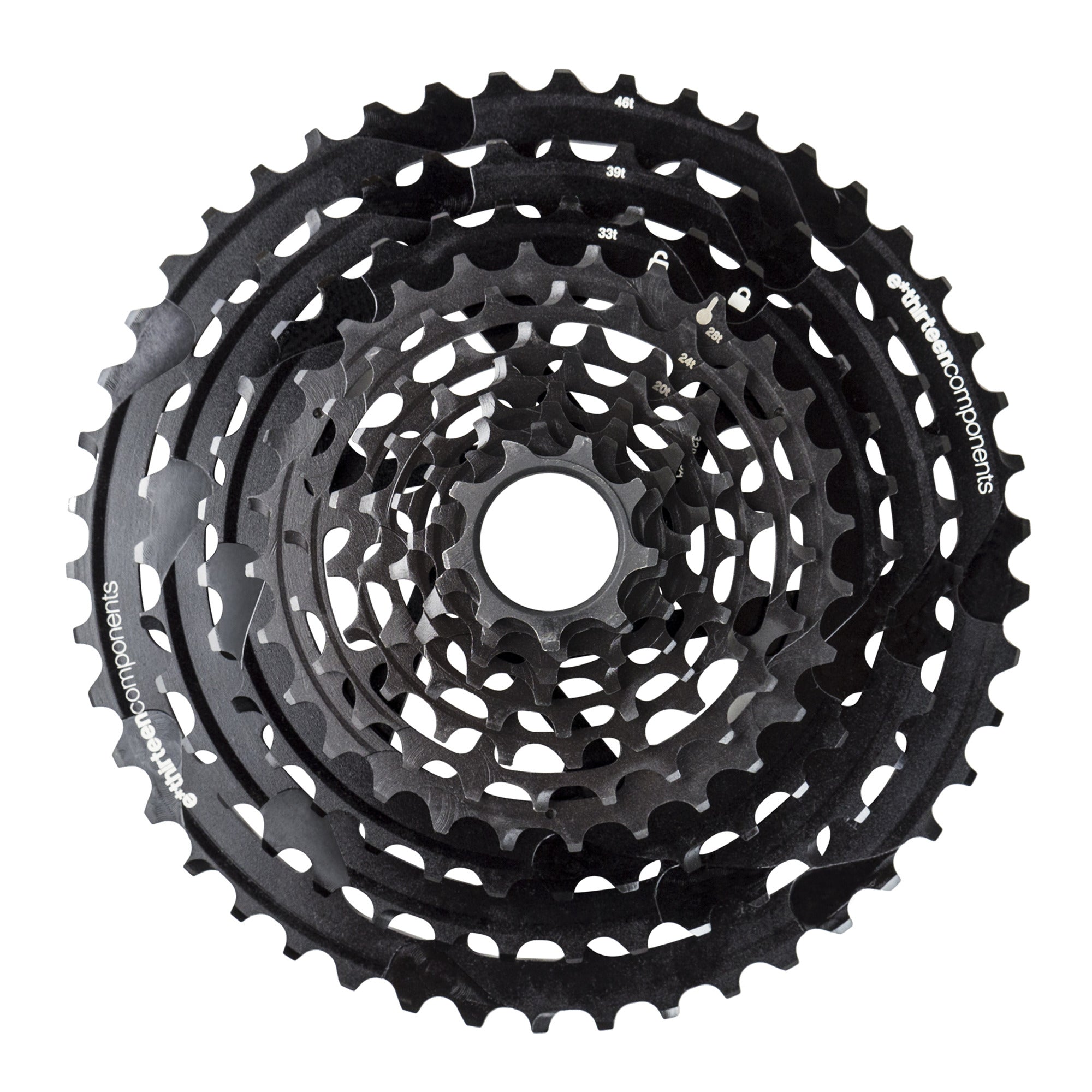 E13 Cassette TRS+ 9-46T 12SPD – Bosk Vélo Café - Main Image