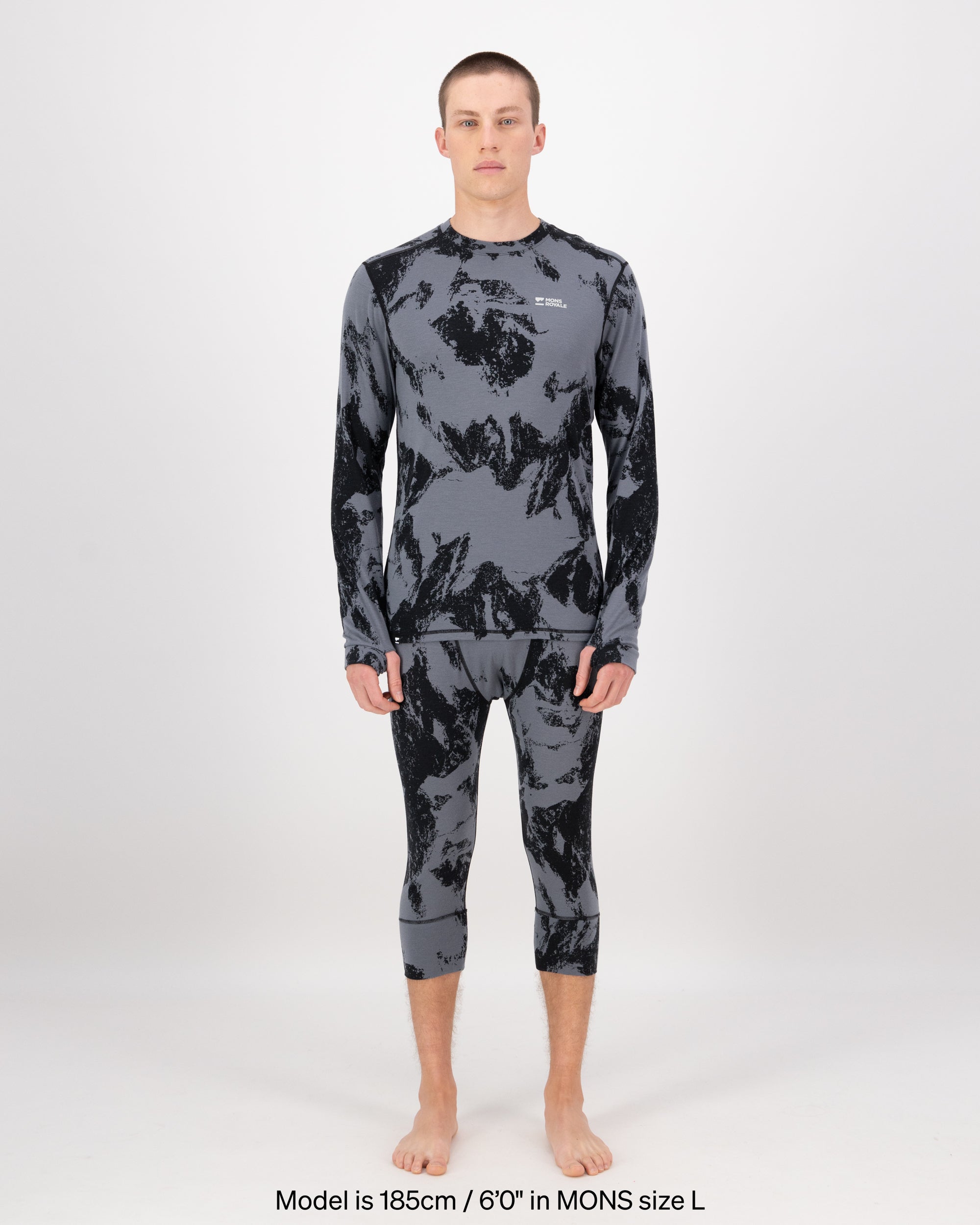 Mons Cascade Merino Base Layer Long Sleeve