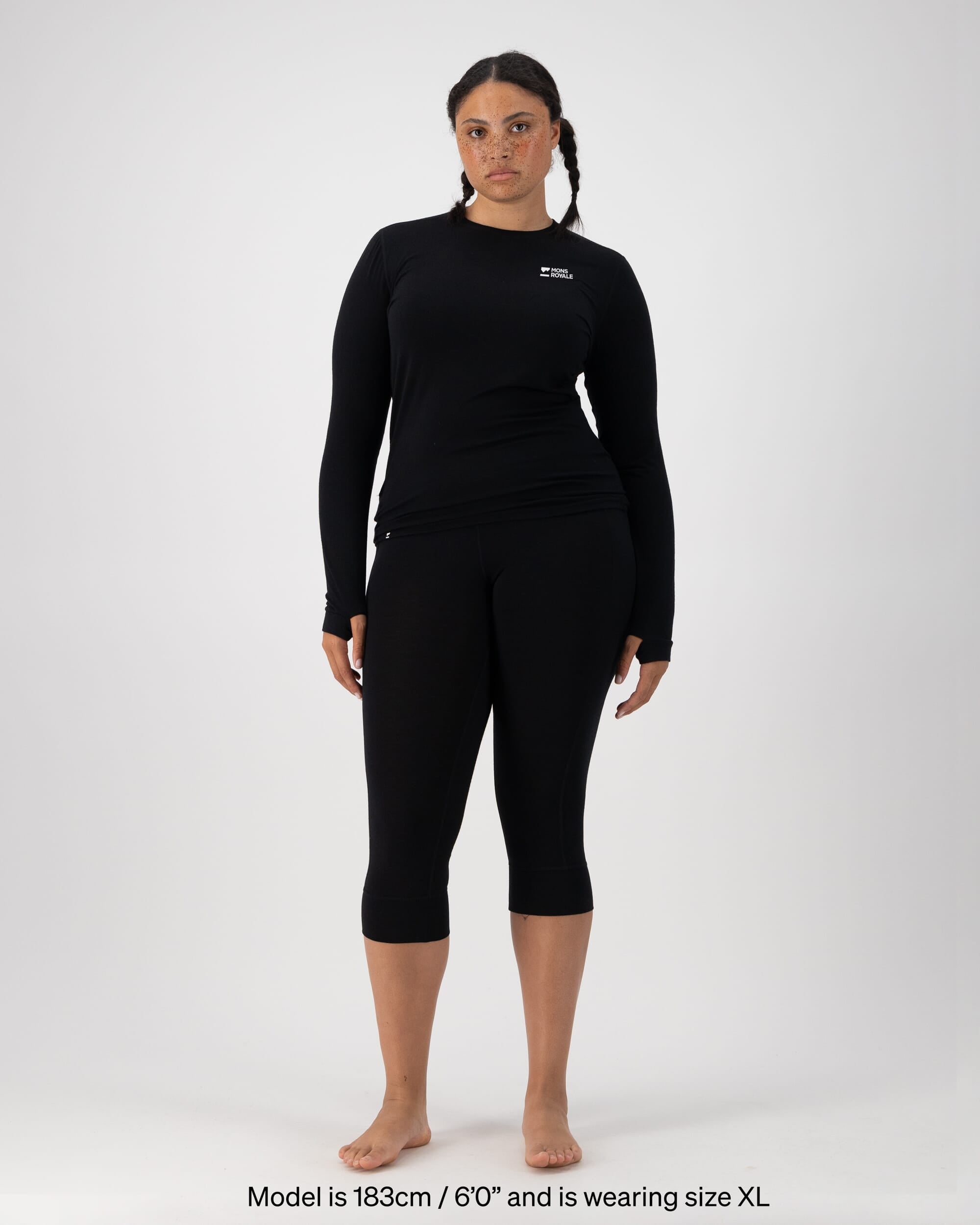 Mons Cascade Merino Base Layer Long Sleeve Women