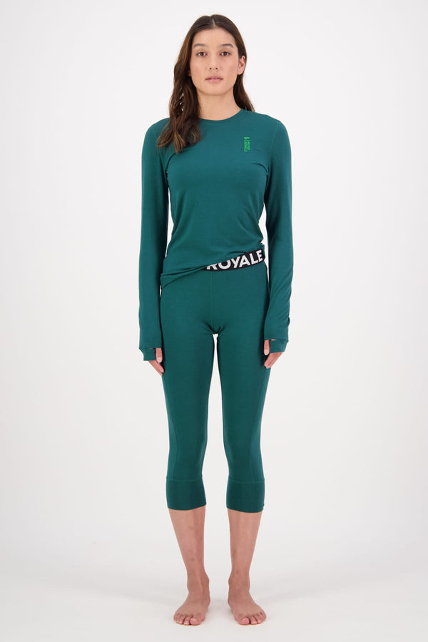 Mons Royale Cascade Merino Flex 200 3/4 Legging Femme
