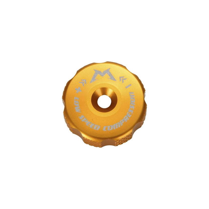Marzocchi  Knob: Bomber CR,Comp. Adj. Gold Ano
