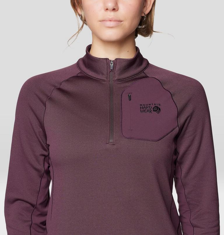 Mountain Hardwear Up First Tech Fleece Quarter Zip Femme