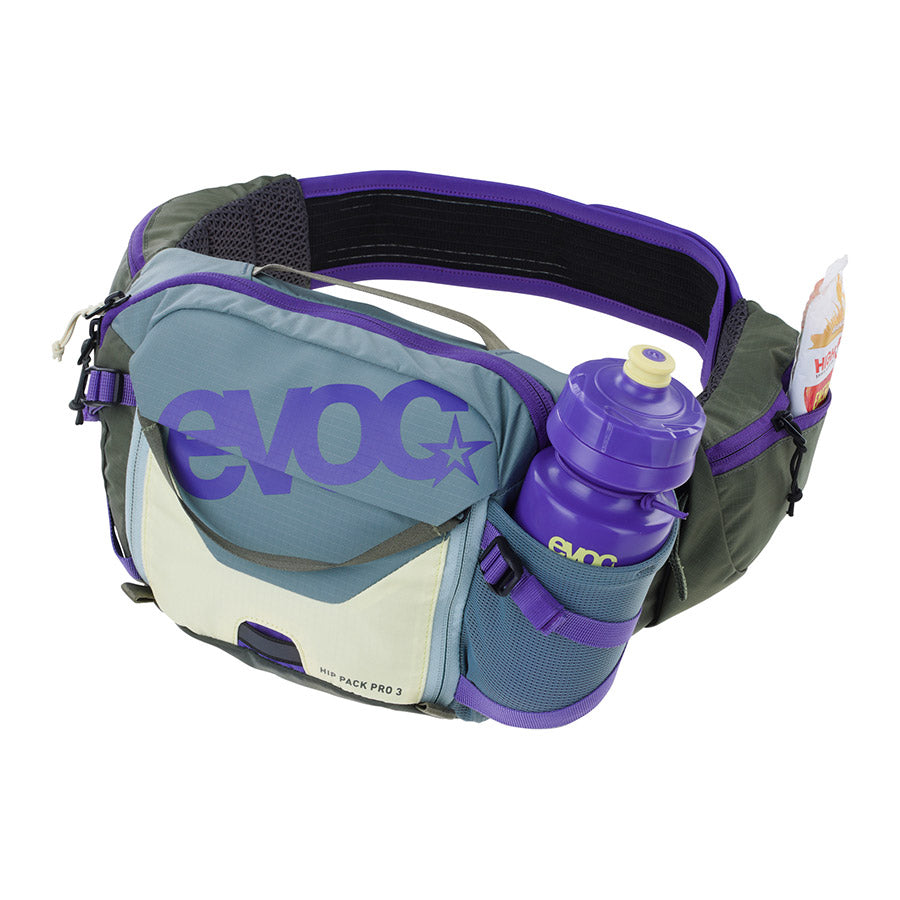 EVOC, Hip Pack Pro 3, Hip Pack, 3L, Not included, Black