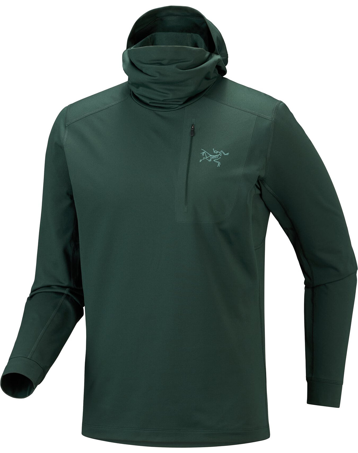 Rho LT Hoody Men's — Dark Jade