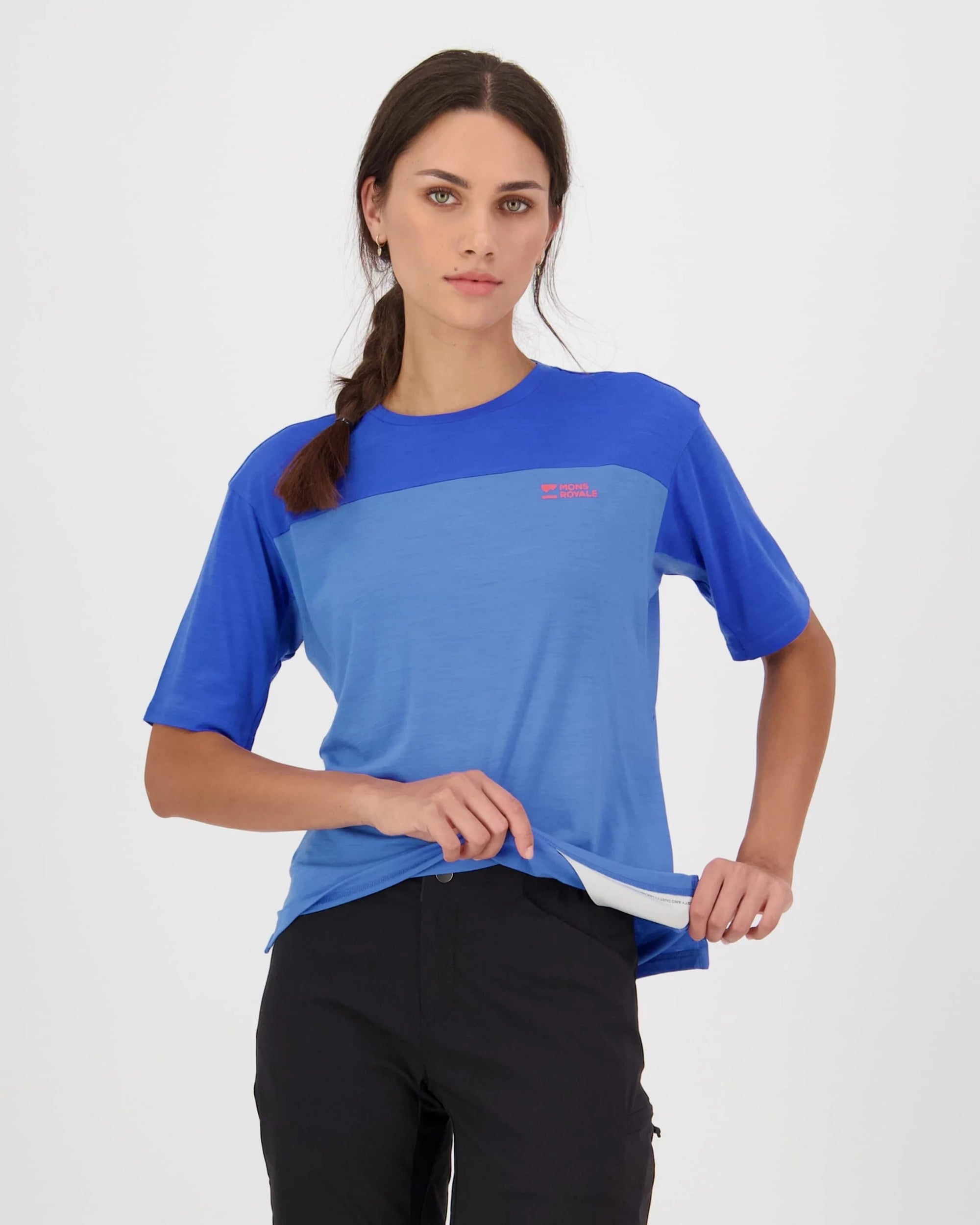 Mons Royale Diversion Merino Bike Jersey Short Sleeve Women