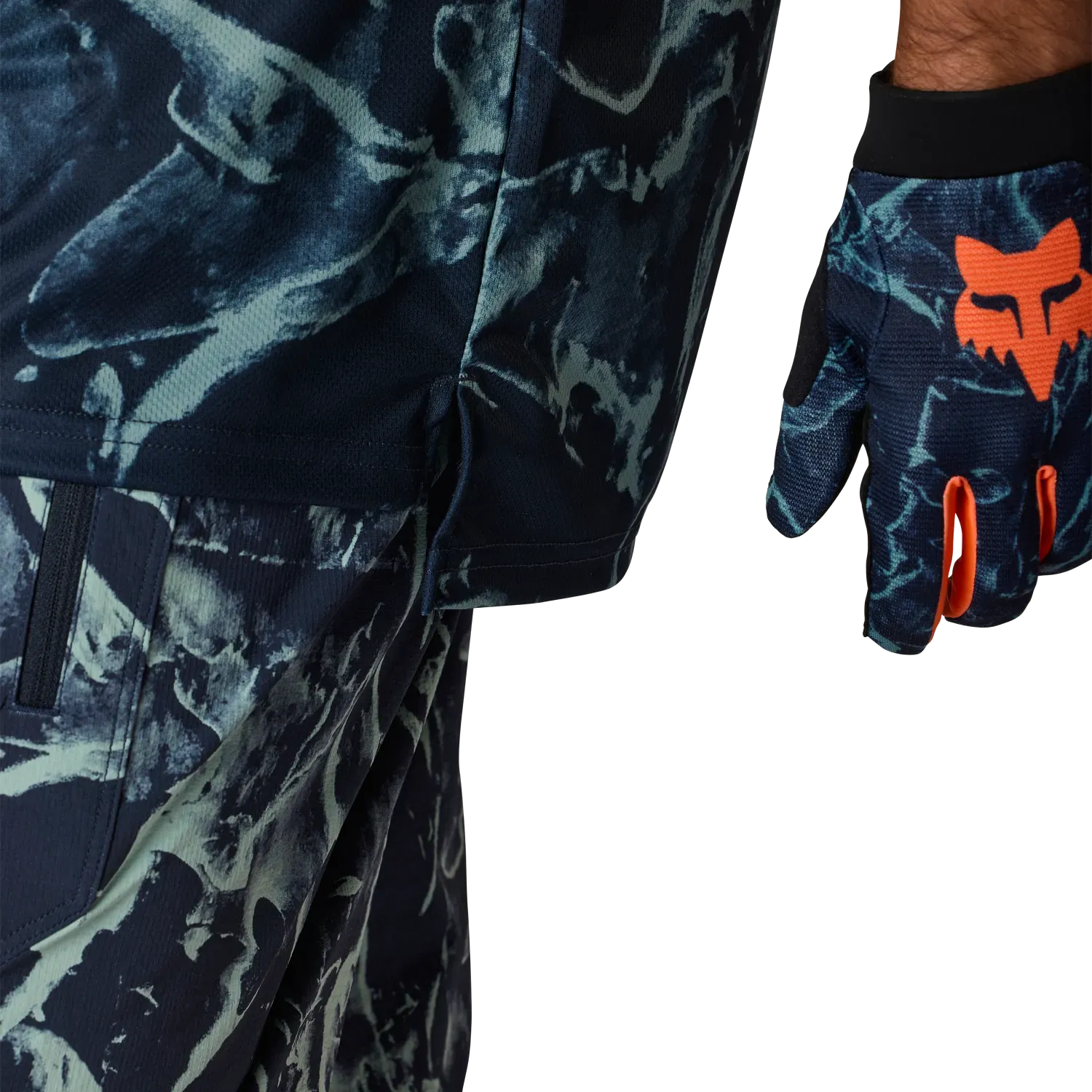 Fox Ranger Jersey Image Print Short Sleeve