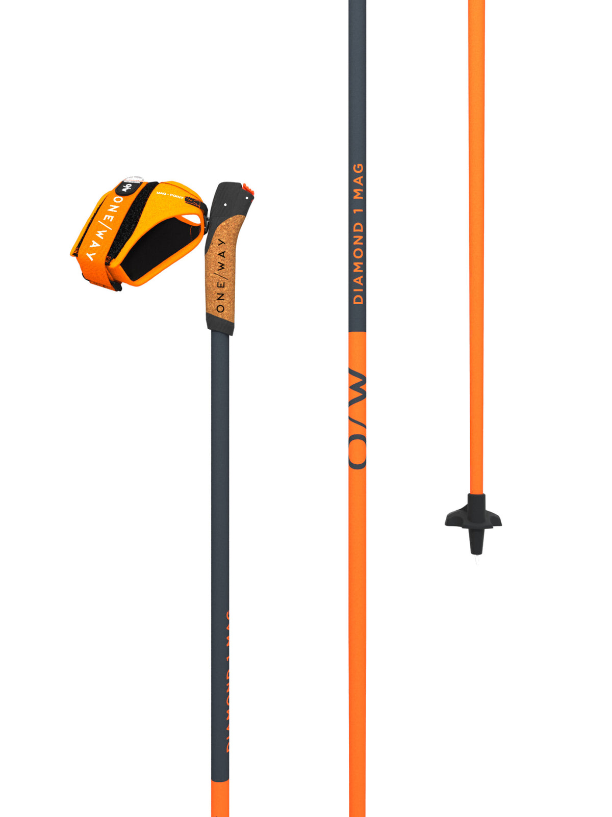 One Way Poles DIAMOND 1 MAG - full pole view