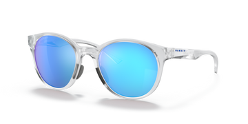 Oakley Glasses Spindrift Matte Clear w/ Prizm Sapphire