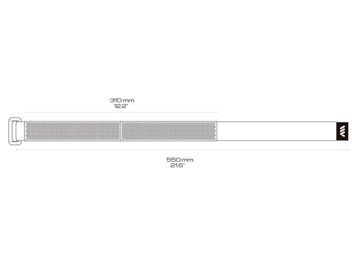 All Mountain Style Hook and Loop Strap