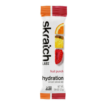 Skratch Labs Drink Mix, Fruit Punch, Individual Pack